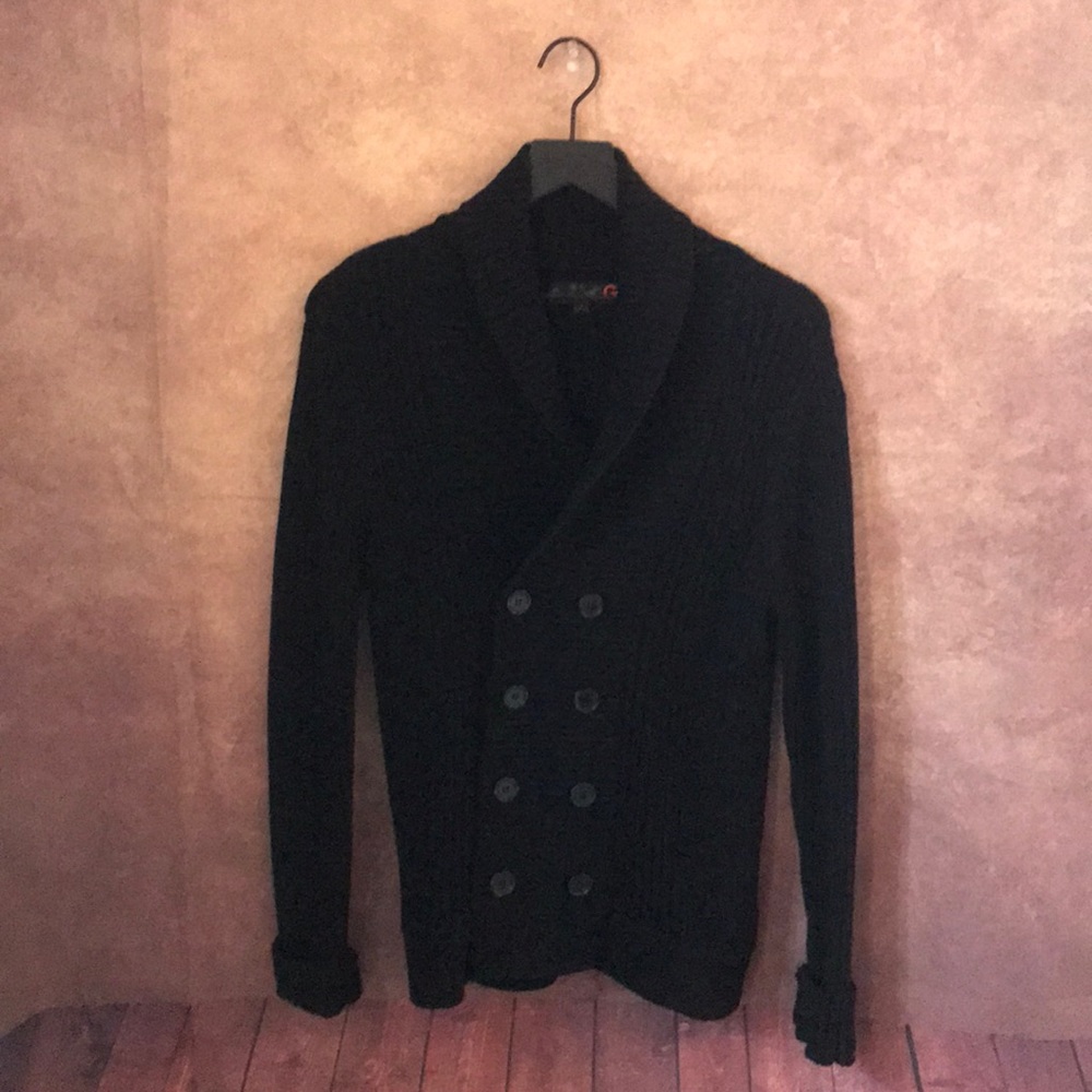 Black Guess Cardigan